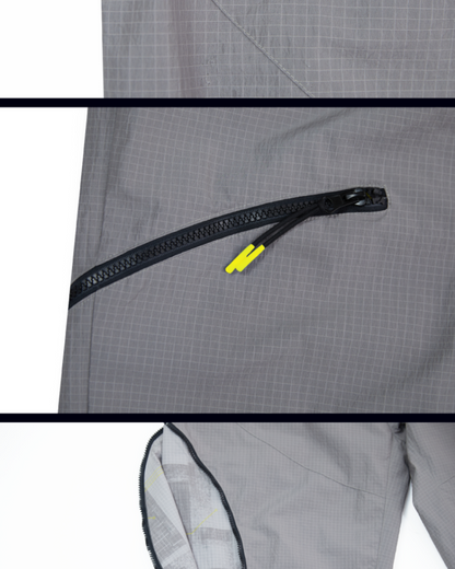 Futuristic Waterproof Cargo Trousers -  techwear clothing - Stylish Waterproof Unisex Cargo Trousers for Every Adventure - View 5