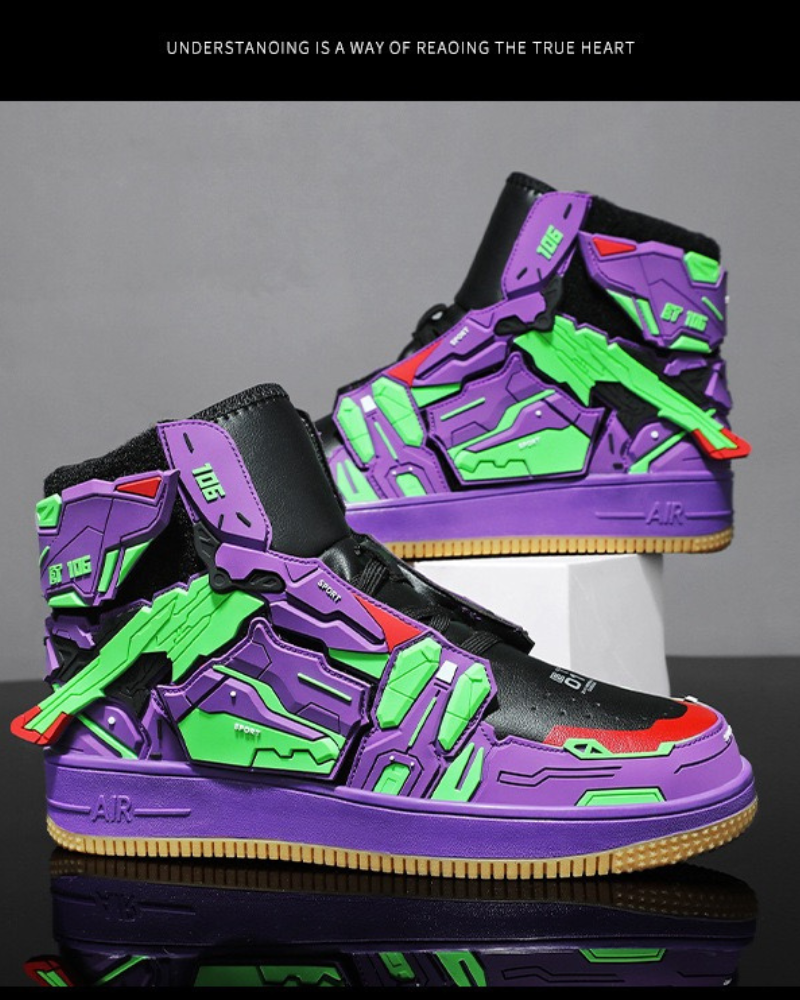 Futuristic Winged Sneakers -  customizable shoes - Futuristic Winged Sneakers for Ultimate Street Style - View 10