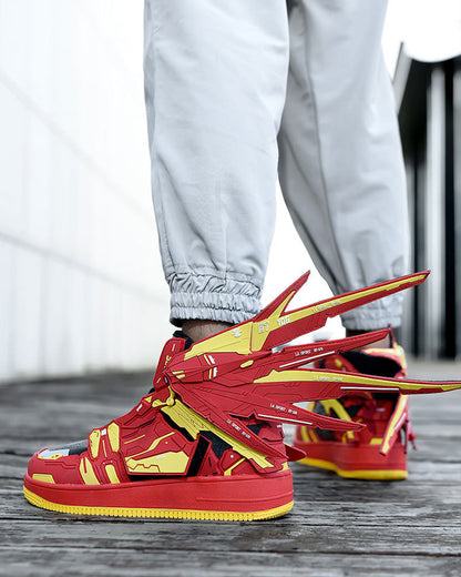Futuristic Winged Sneakers -  versatile streetwear - Futuristic Winged Sneakers for Ultimate Street Style - View 21