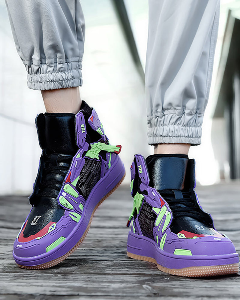 Futuristic Winged Sneakers -  cyberpunk fashion - Futuristic Winged Sneakers for Ultimate Street Style - View 11