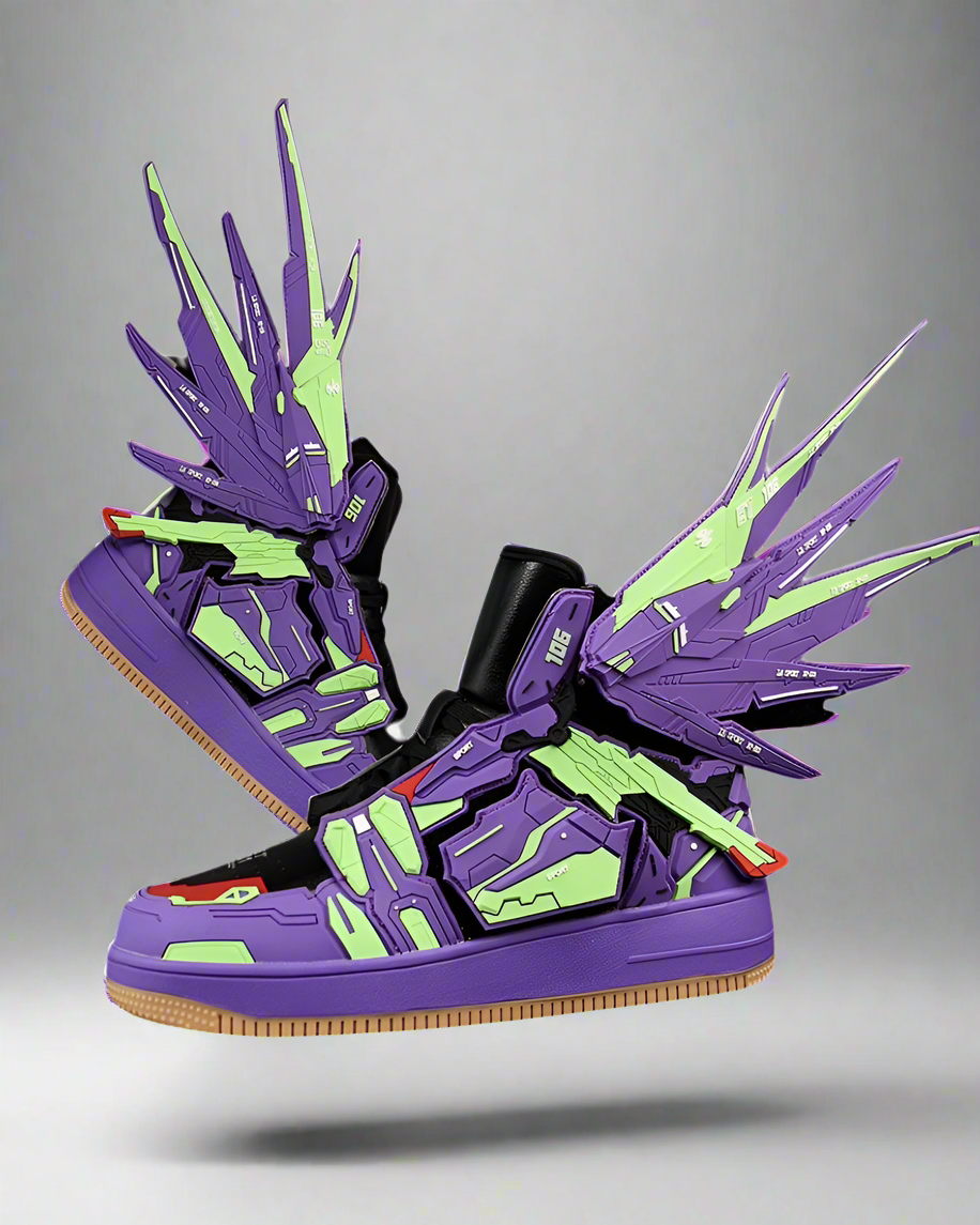 Futuristic Winged Sneakers - stylish sneakers - Futuristic Winged Sneakers for Ultimate Street Style - Main view