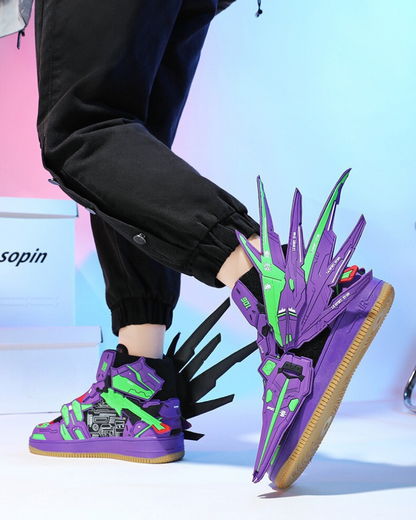 Futuristic Winged Sneakers -  fashionable footwear - Futuristic Winged Sneakers for Ultimate Street Style - View 19