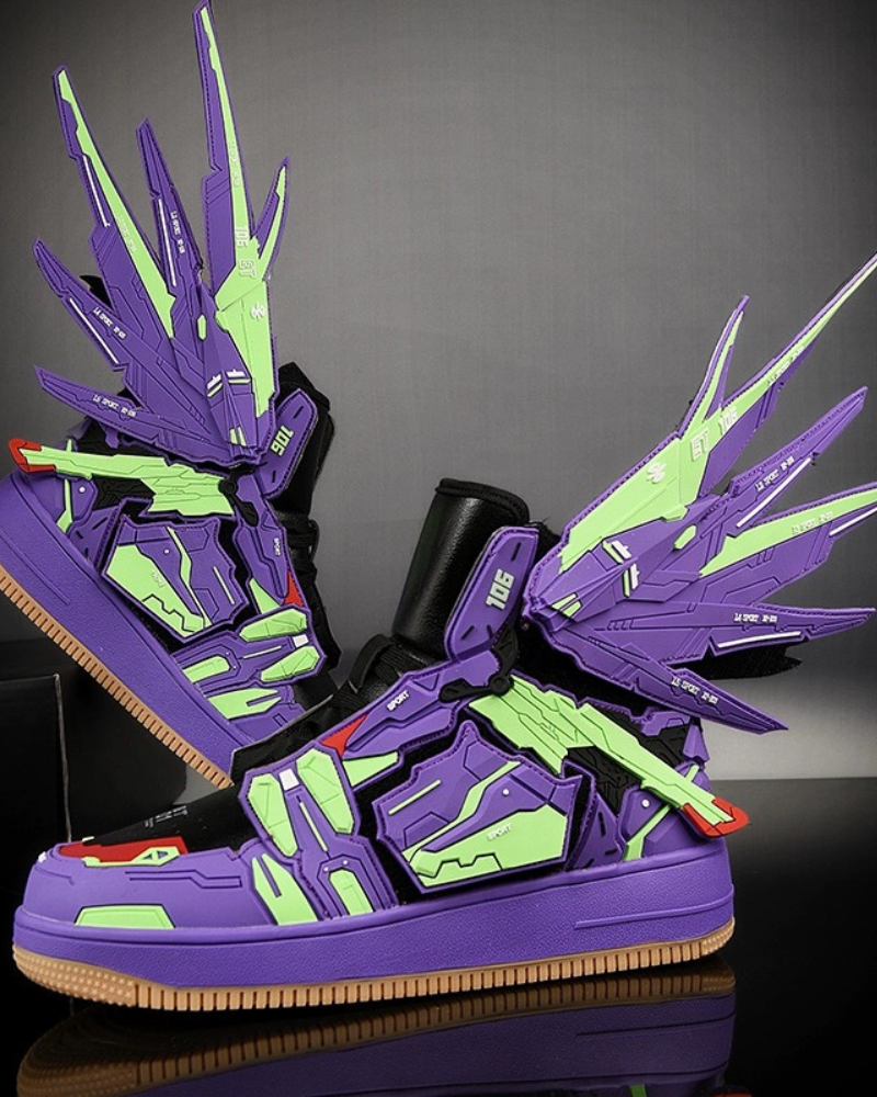 Futuristic Winged Sneakers -  versatile streetwear - Futuristic Winged Sneakers for Ultimate Street Style - View 7