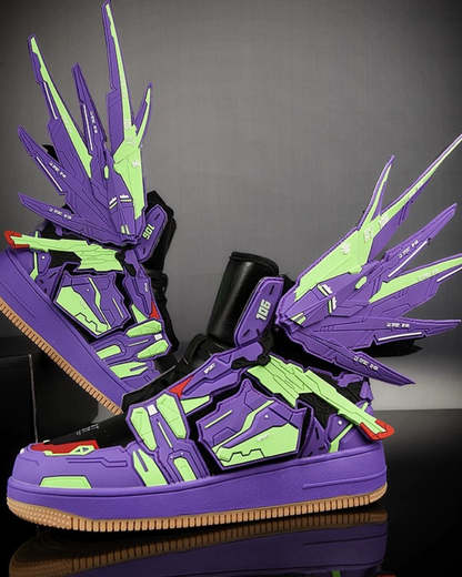 Futuristic Winged Sneakers -  versatile streetwear - Futuristic Winged Sneakers for Ultimate Street Style - View 7