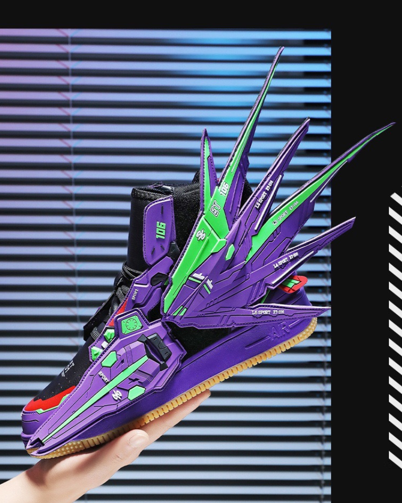 Futuristic Winged Sneakers -  techwear - Futuristic Winged Sneakers for Ultimate Street Style - View 20