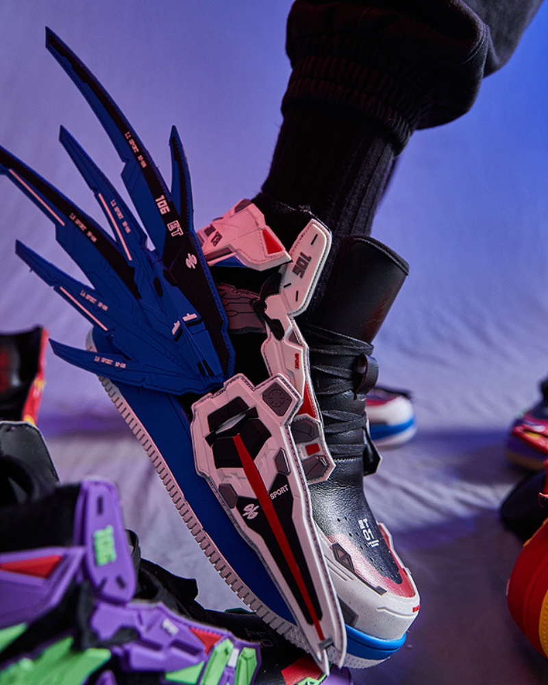 Futuristic Winged Sneakers - winged sneakers - Futuristic Winged Sneakers for Ultimate Street Style - View 2