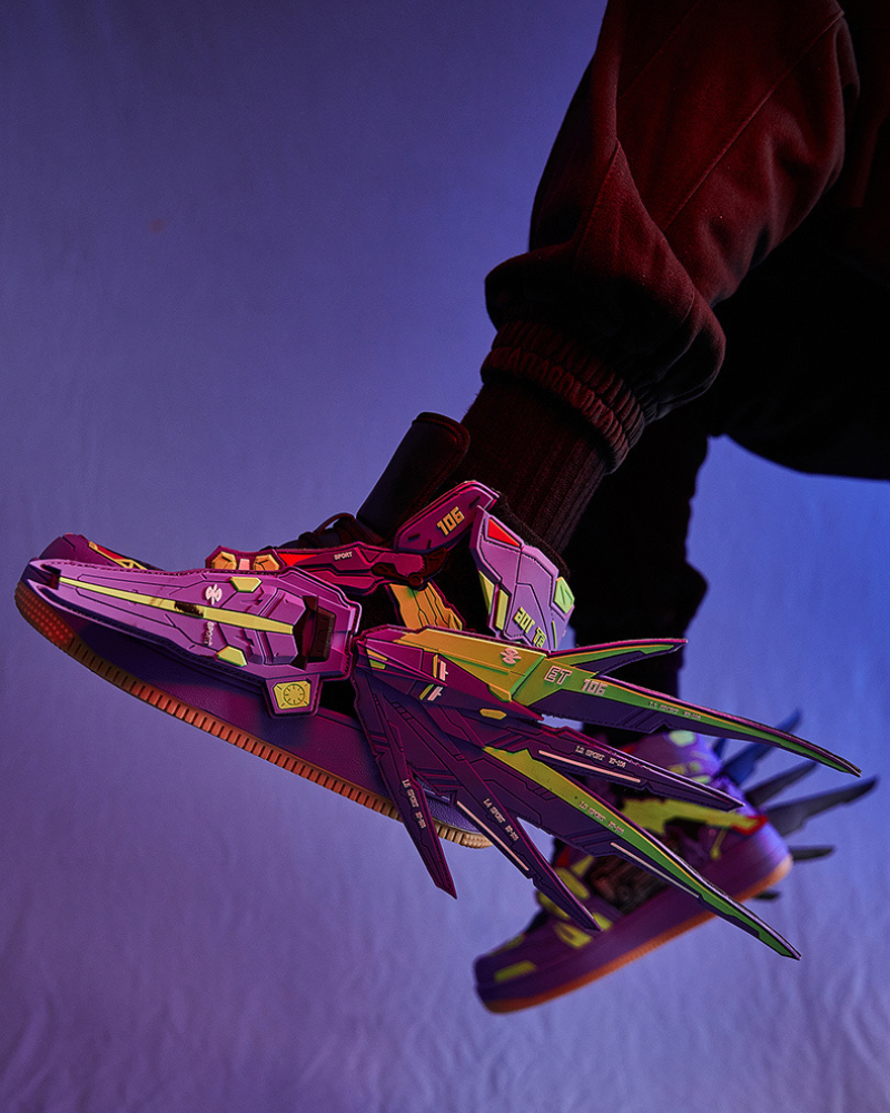 Futuristic Winged Sneakers - winged sneakers - Futuristic Winged Sneakers for Ultimate Street Style - View 9