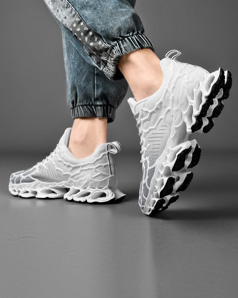 Futuristic Woven Casual Sneakers -  breathable mesh sneakers - Futuristic Woven Casual Sneakers for Every Occasion - View 10