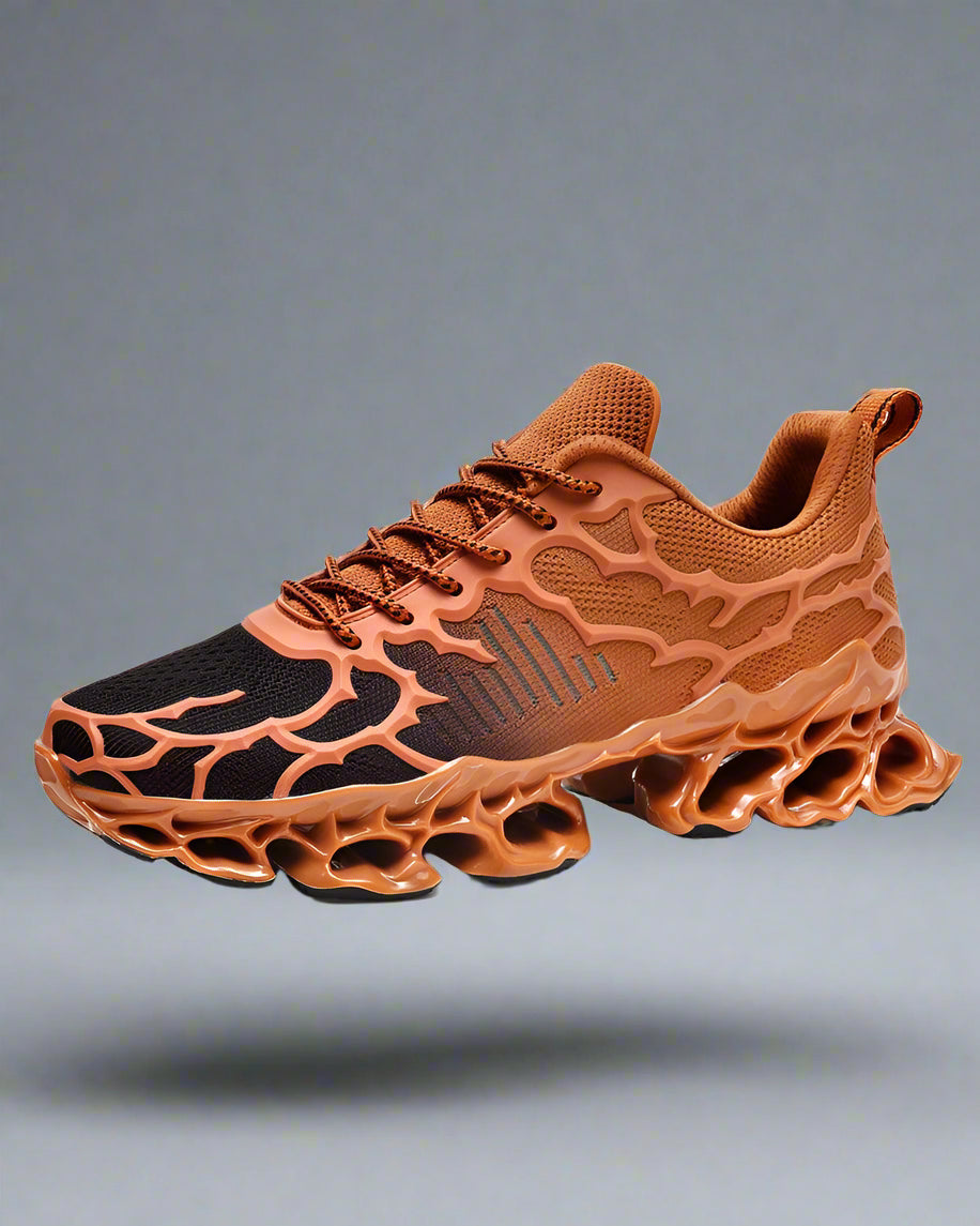 Futuristic Woven Casual Sneakers -  breathable mesh sneakers - Futuristic Woven Casual Sneakers for Every Occasion - View 3