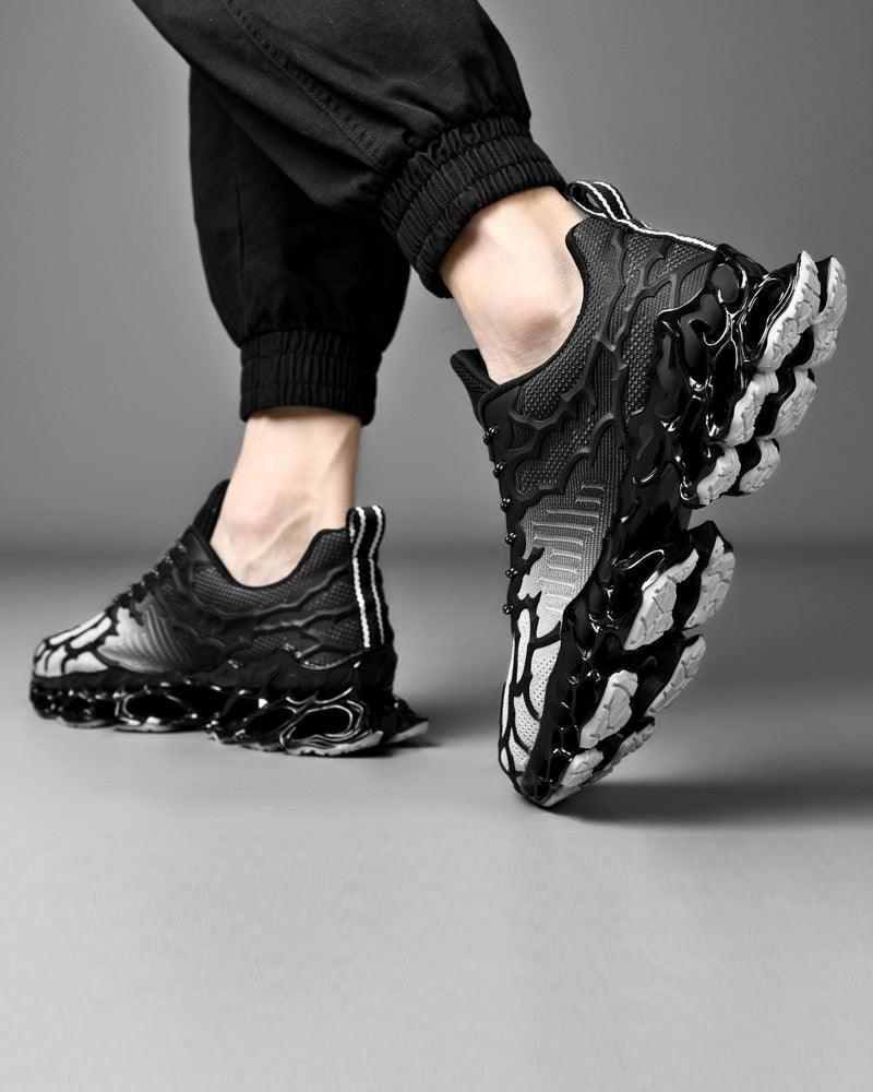 Futuristic Woven Casual Sneakers -  casual - Futuristic Woven Casual Sneakers for Every Occasion - View 4