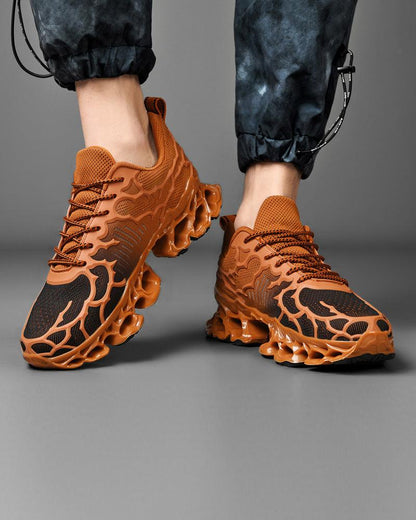 Futuristic Woven Casual Sneakers -  comfortable casual footwear - Futuristic Woven Casual Sneakers for Every Occasion - View 12