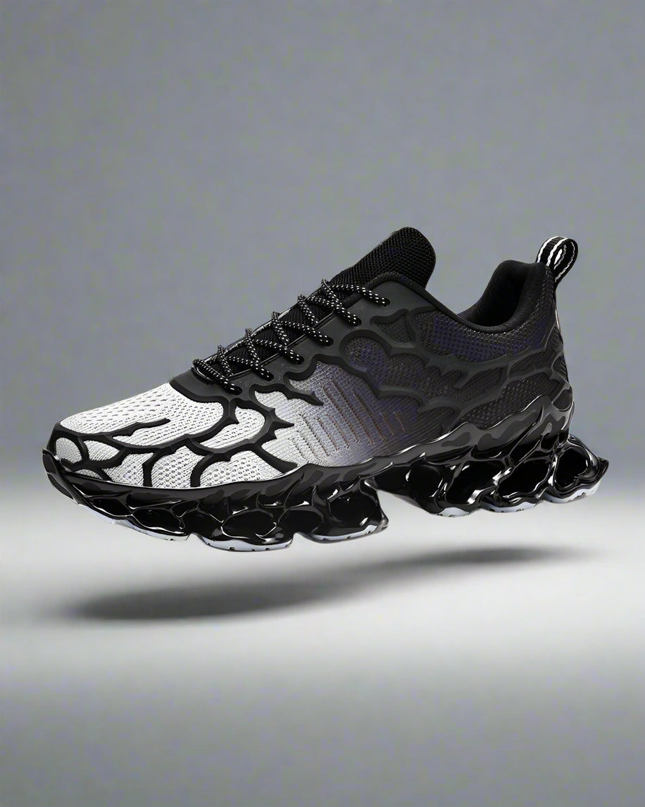 Futuristic Woven Casual Sneakers - functional techwear shoes - Futuristic Woven Casual Sneakers for Every Occasion - Main view