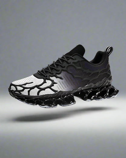 Futuristic Woven Casual Sneakers - functional techwear shoes - Futuristic Woven Casual Sneakers for Every Occasion - Main view