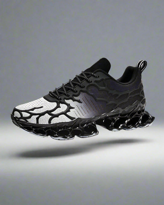 Futuristic Woven Casual Sneakers - functional techwear shoes - Futuristic Woven Casual Sneakers for Every Occasion - Main view