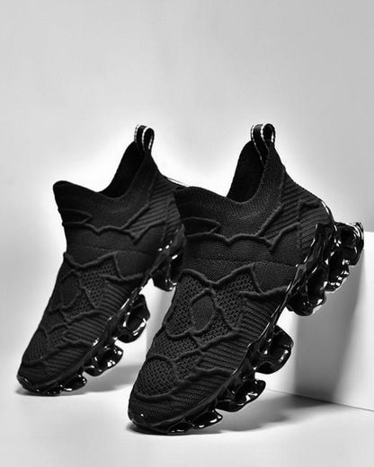 Futuristic Woven Performance Sneakers - BEST SELLERS - Futuristic Woven Performance Sneakers for Urban Wear - View 9