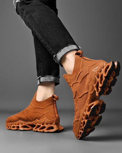 Futuristic Woven Performance Sneakers -  durable mesh sneakers - Futuristic Woven Performance Sneakers for Urban Wear - View 5