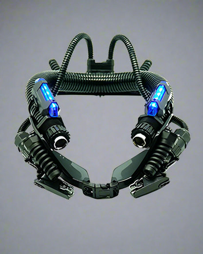 Galactic Cyberpunk Pendant Necklace - cyberpunk - Galactic Cyberpunk Pendant Necklace for Futuristic Styles - Main view