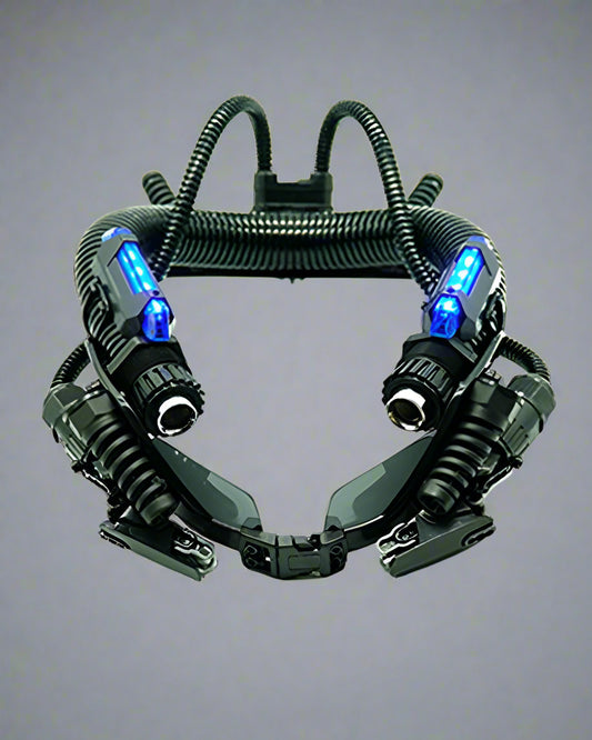 Galactic Cyberpunk Pendant Necklace - cyberpunk - Galactic Cyberpunk Pendant Necklace for Futuristic Styles - Main view