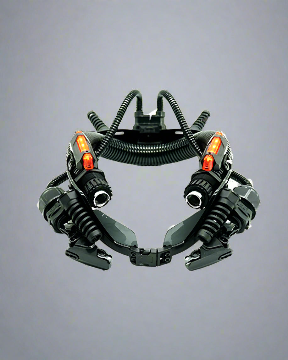 Galactic Cyberpunk Pendant Necklace - New Arrivals - Galactic Cyberpunk Pendant Necklace for Futuristic Styles - View 3