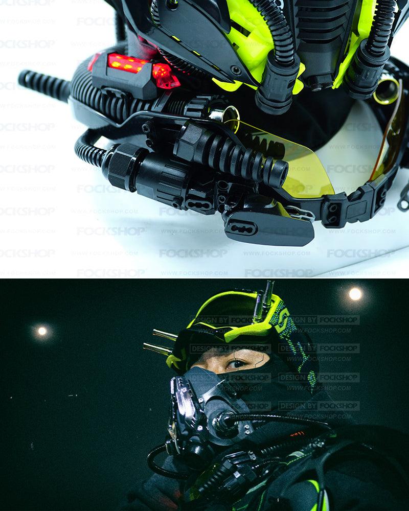 Galactic Cyberpunk Pendant Necklace - multifunctional necklace - Galactic Cyberpunk Pendant Necklace for Futuristic Styles - View 18