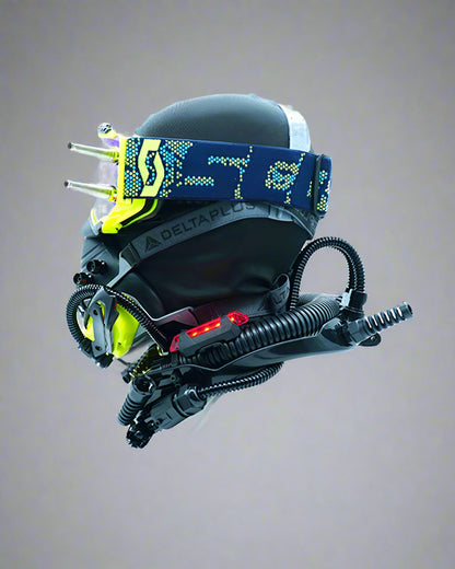 Galactic Cyberpunk Pendant Necklace -  stylish accessory - Galactic Cyberpunk Pendant Necklace for Futuristic Styles - View 7