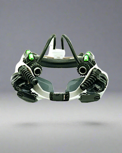 Galactic Cyberpunk Pendant Necklace -  necklace - Galactic Cyberpunk Pendant Necklace for Futuristic Styles - View 5