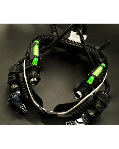 Galactic Cyberpunk Pendant Necklace -  futuristic - Galactic Cyberpunk Pendant Necklace for Futuristic Styles - View 20