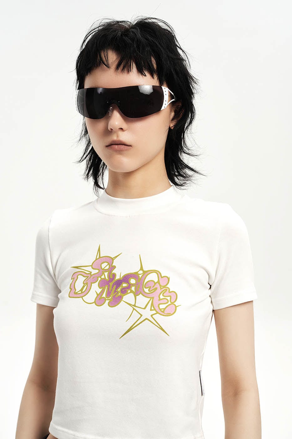 Glitzy Frameless Rhinestone Sunglasses - sunglasses - Stylish Frameless Rhinestone Sunglasses for Modern Wear - View 10