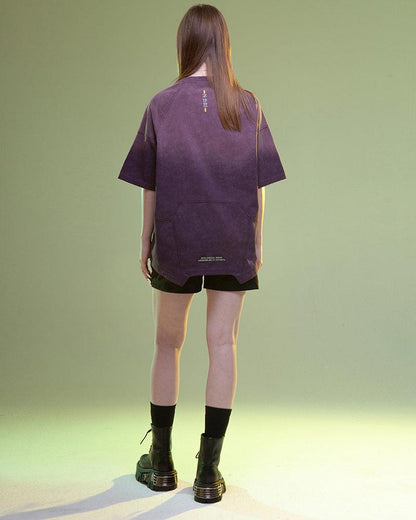 Glow-in-the-Dark Cyberpunk Tee -  cyberpunk - Glow-in-the-Dark Cyberpunk Tee for Urban Style - View 5