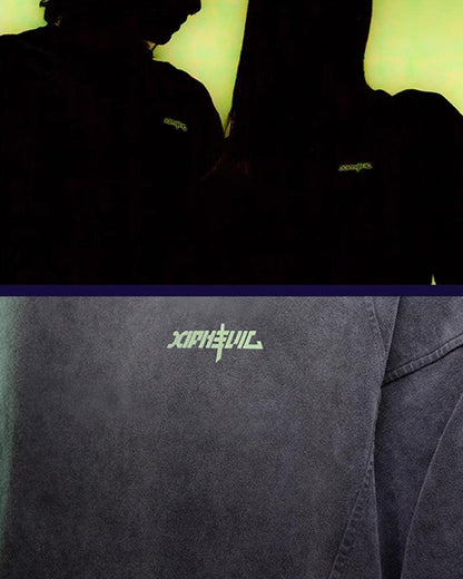 Glow-in-the-Dark Cyberpunk Tee - techwear aesthetic - Glow-in-the-Dark Cyberpunk Tee for Urban Style - View 10