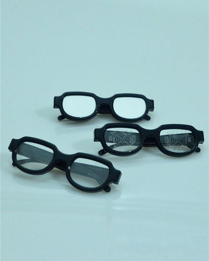 Glow-in-the-Dark Detective Glasses - illuminated style - Glow-in-the-Dark LED Detective Glasses for Parties - View 8