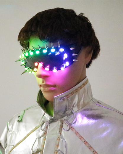 Glow-in-the-Dark LED Glasses - customizable led glasses - Glow-in-the-Dark LED Glasses for Parties and Festivals - Main view