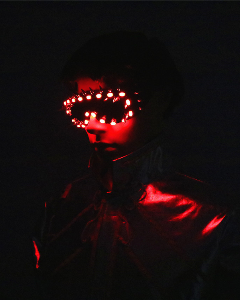 Glow-in-the-Dark LED Glasses -  music festival eyewear - Glow-in-the-Dark LED Glasses for Parties and Festivals - View 6