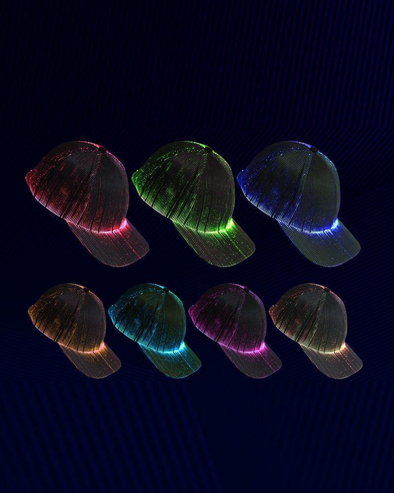 Glow-in-the-Dark Party Cap - adjustable led light cap - Glow-in-the-Dark LED Cap for Vibrant Nights - View 8