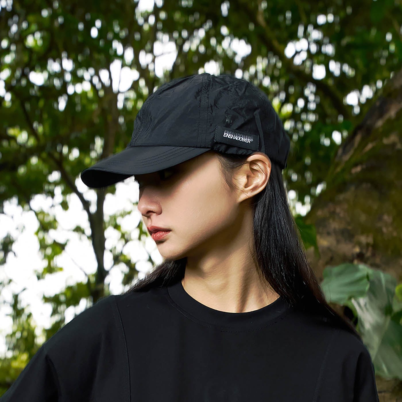 Glow Mesh Cap with Stripes -  casual hat - Reflective Stripe Mesh Cap for Enhanced Visibility - View 4