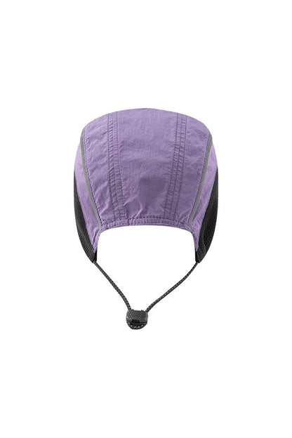 Glow Mesh Cap with Stripes -  nighttime visibility cap - Reflective Stripe Mesh Cap for Enhanced Visibility - View 13