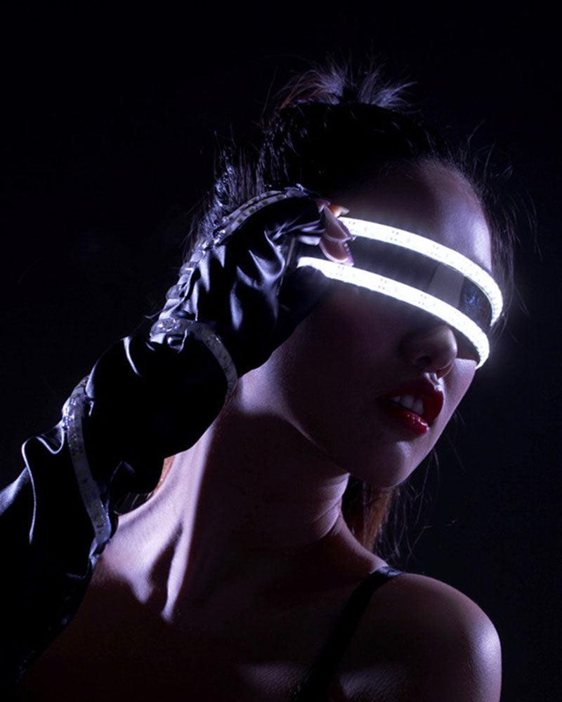 Glow Rave LED Party Glasses -  comfortable rave eyewear - Lightweight LED Party Glasses for Rave Nights - View 3