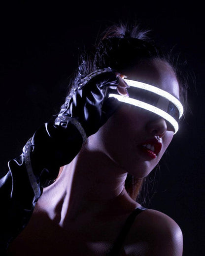 Glow Rave LED Party Glasses -  comfortable rave eyewear - Lightweight LED Party Glasses for Rave Nights - View 3