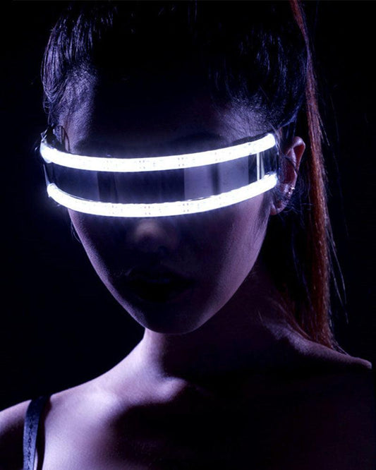 Glow Rave LED Party Glasses - LED party glasses - Lightweight LED Party Glasses for Rave Nights - Main view