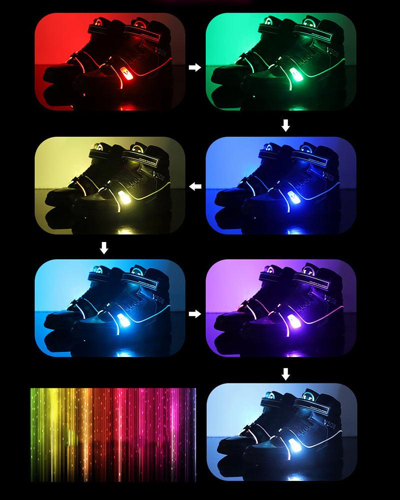 Glow-Up Street Style Sneakers -  mesh shoes - LED Light Mesh Fabric Sneakers for Street Style - View 6