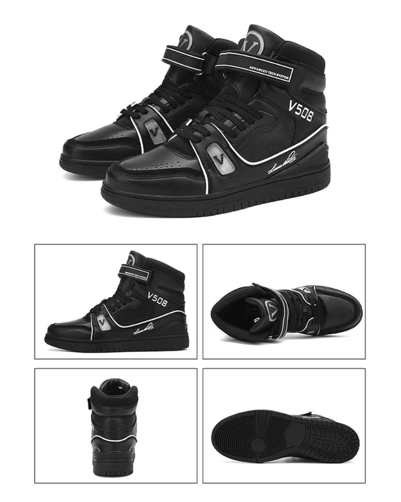 Glow-Up Street Style Sneakers -  mesh shoes - LED Light Mesh Fabric Sneakers for Street Style - View 13