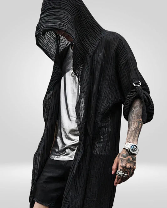 Gothic Hooded Cape - dramatic aesthetic - Stylish Gothic Hooded Cape for Every Occasion - Main view