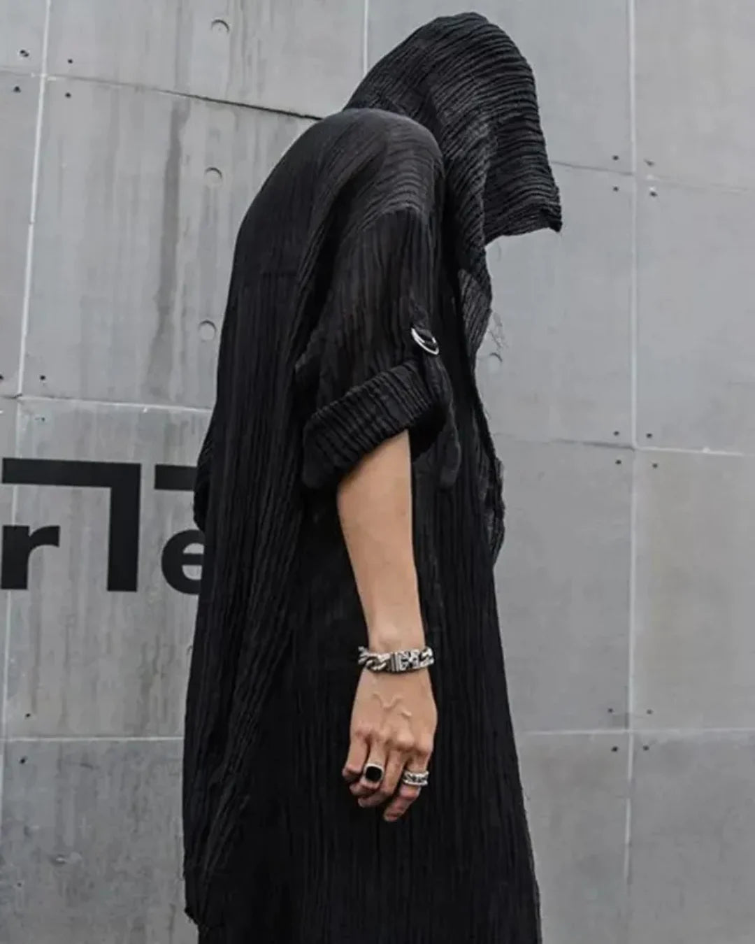 Gothic Hooded Cape - gothic cape - Stylish Gothic Hooded Cape for Every Occasion - View 2