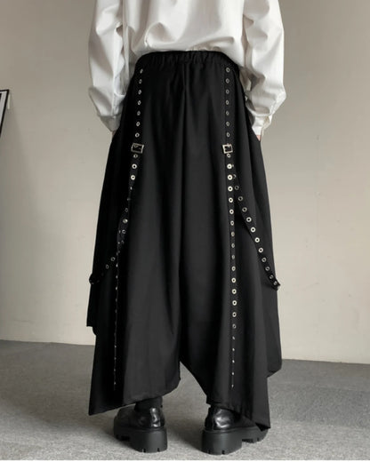 Hakama Style Pants -  breathable fabric - Stylish Hakama Pants for Comfort and Versatility - View 4