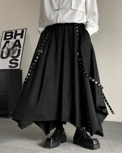 Hakama Style Pants -  fashionable hakama - Stylish Hakama Pants for Comfort and Versatility - View 5