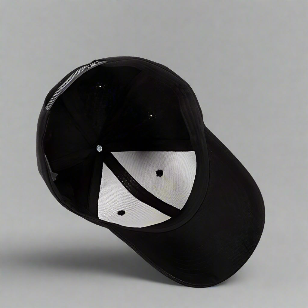 Heartbreaker Cross Design Cap -  casual hat - Heartbreaker Cross Design Cap in Black for Everyday Wear - View 4