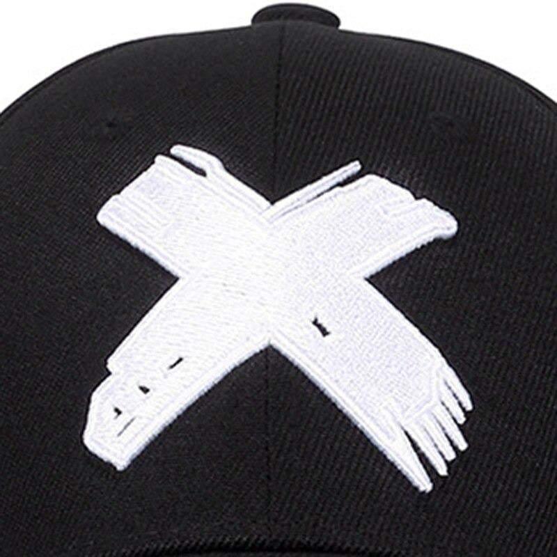 Heartbreaker Cross Design Cap -  comfortable hat - Heartbreaker Cross Design Cap in Black for Everyday Wear - View 5