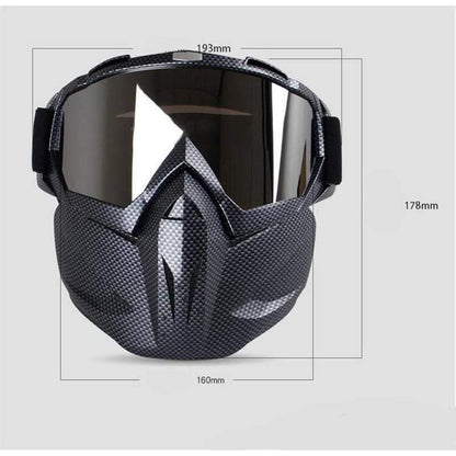 High-Tech Full Face Riding Mask -  durable riding mask - High-Tech Full Face Riding Mask for Comfort and Style - View 5