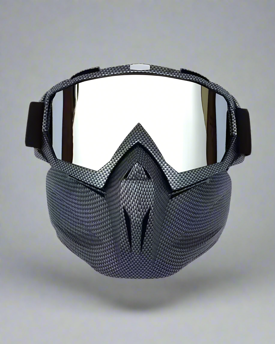 High-Tech Full Face Riding Mask - full face mask - High-Tech Full Face Riding Mask for Comfort and Style - Main view