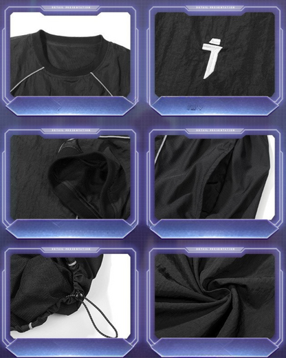 High-Visibility Performance Tee -  versatile wardrobe staple - High-Visibility Reflective Performance Tee for Everyday Wear - View 7